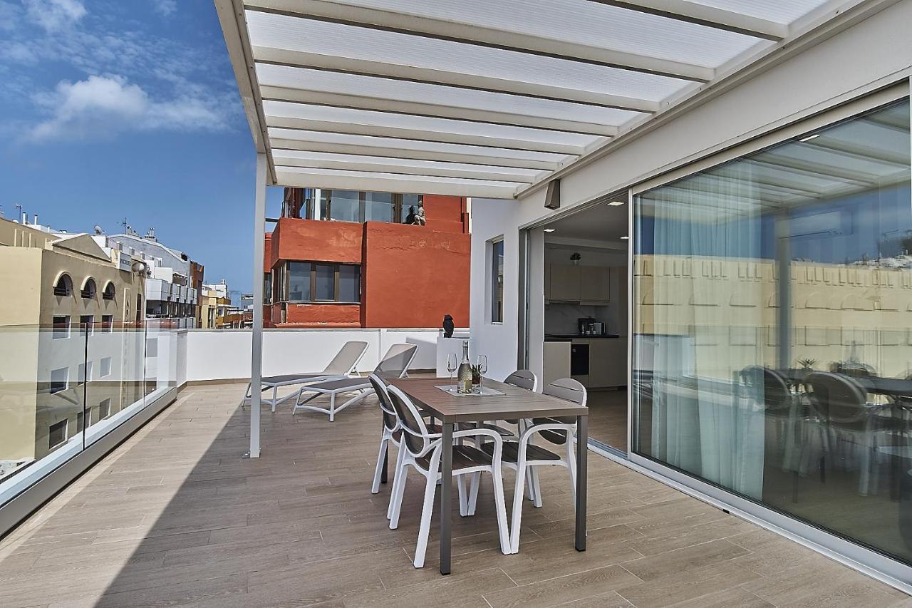 Malibu Canteras Atico 23 Vista Mar - Seaview Penthouse (Adults Only) 大加那利岛拉斯帕尔马斯 外观 照片