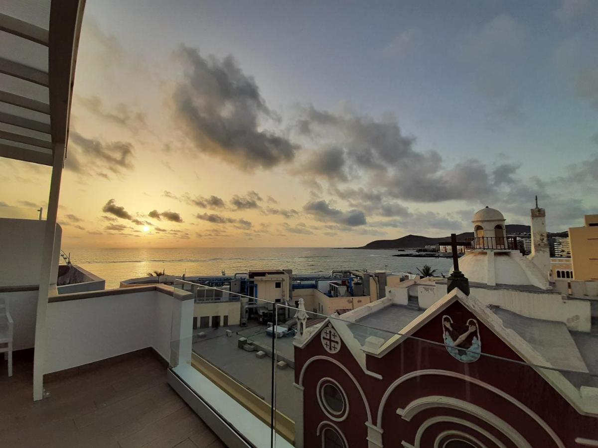 Malibu Canteras Atico 23 Vista Mar - Seaview Penthouse (Adults Only) 大加那利岛拉斯帕尔马斯 外观 照片