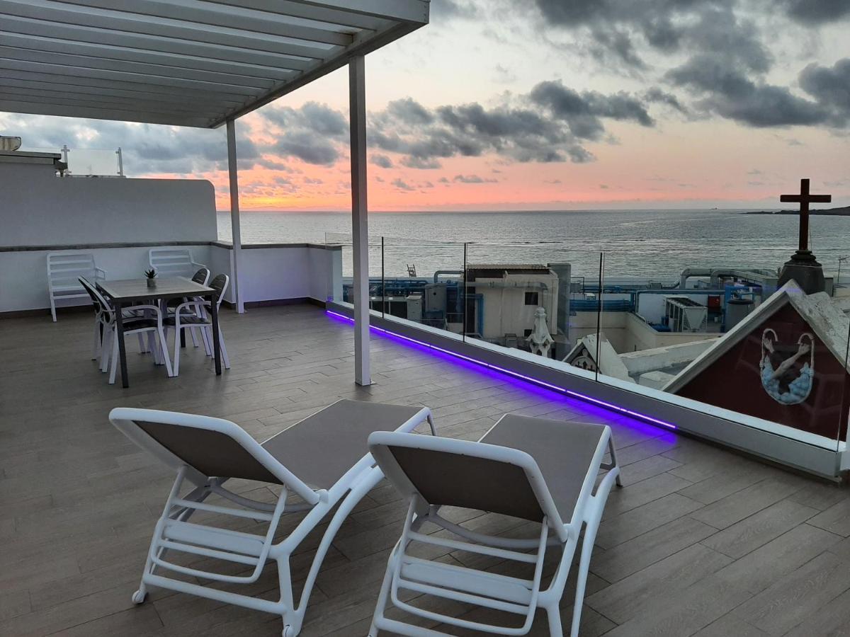 Malibu Canteras Atico 23 Vista Mar - Seaview Penthouse (Adults Only) 大加那利岛拉斯帕尔马斯 外观 照片